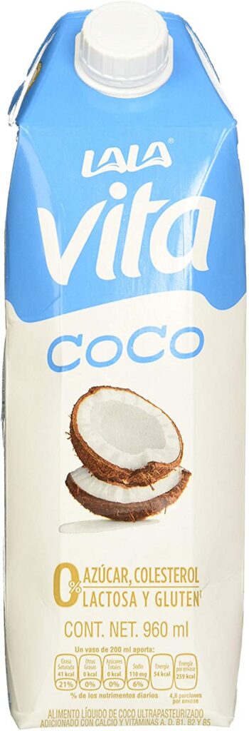 Leche de Coco sin Azucar