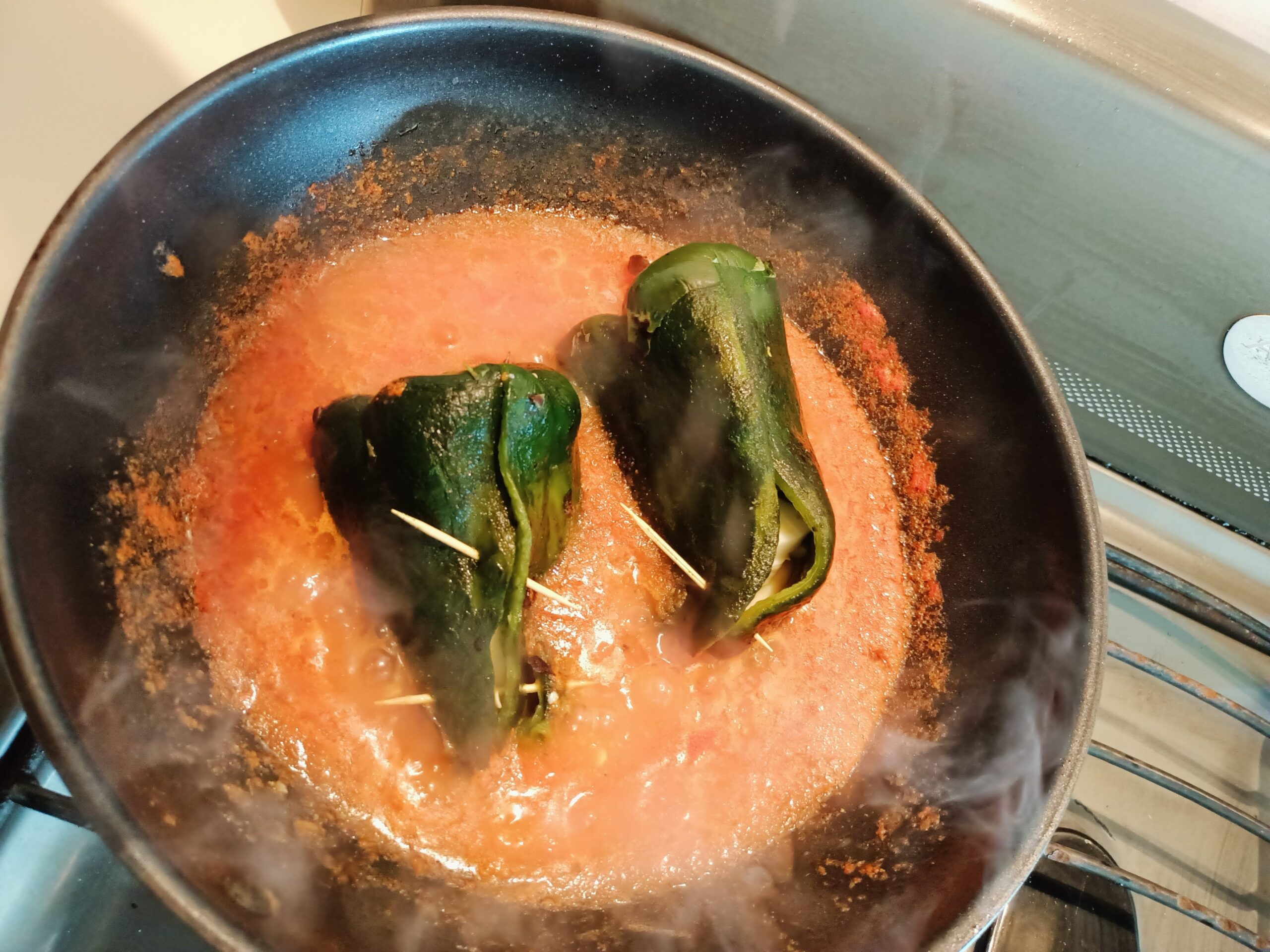 Chiles rellenos de queso sin capear - Rosana Recipes